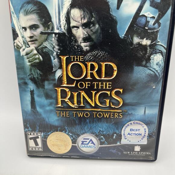 Lord of the Rings: The Two Towers (Sony PlayStation 2, 2002 PS2) Complete - Picture 2 of 8